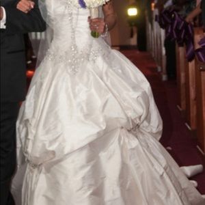 Wedding dress by Justin Alexander 2012